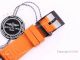 New Breitling Endurance Pro Swiss Quartz Watch Orange Rubber Strap (5)_th.jpg